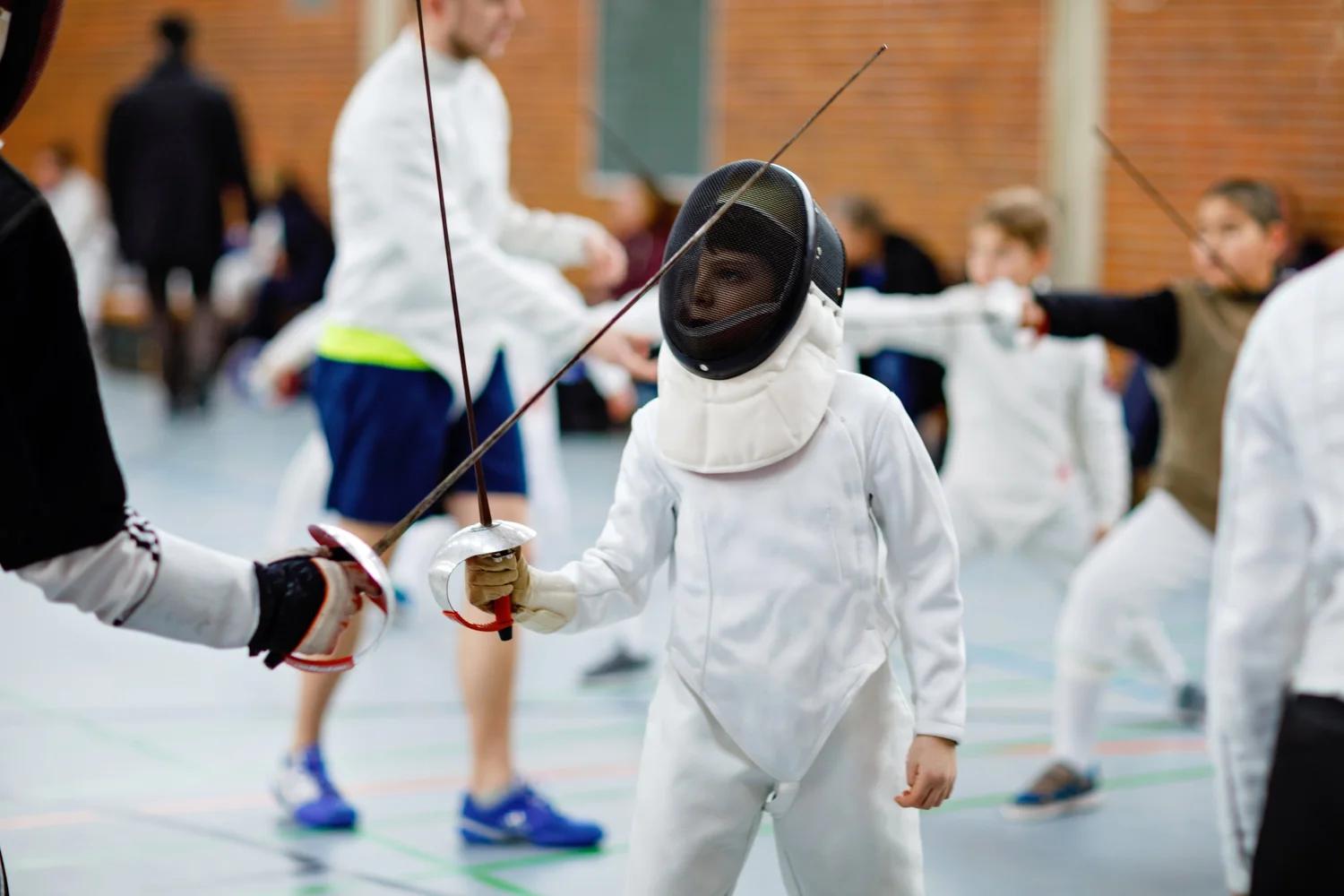 Beginners fencing class